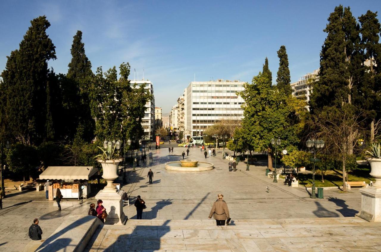 Athens Stylish Studio 3 At Metro Stop Syntagma ภายนอก รูปภาพ